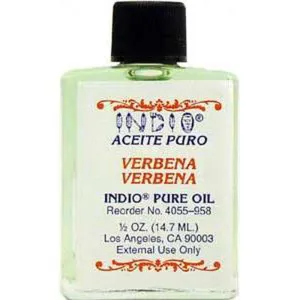 1/2 oz Indio Pure Fragranced Oil Verbena