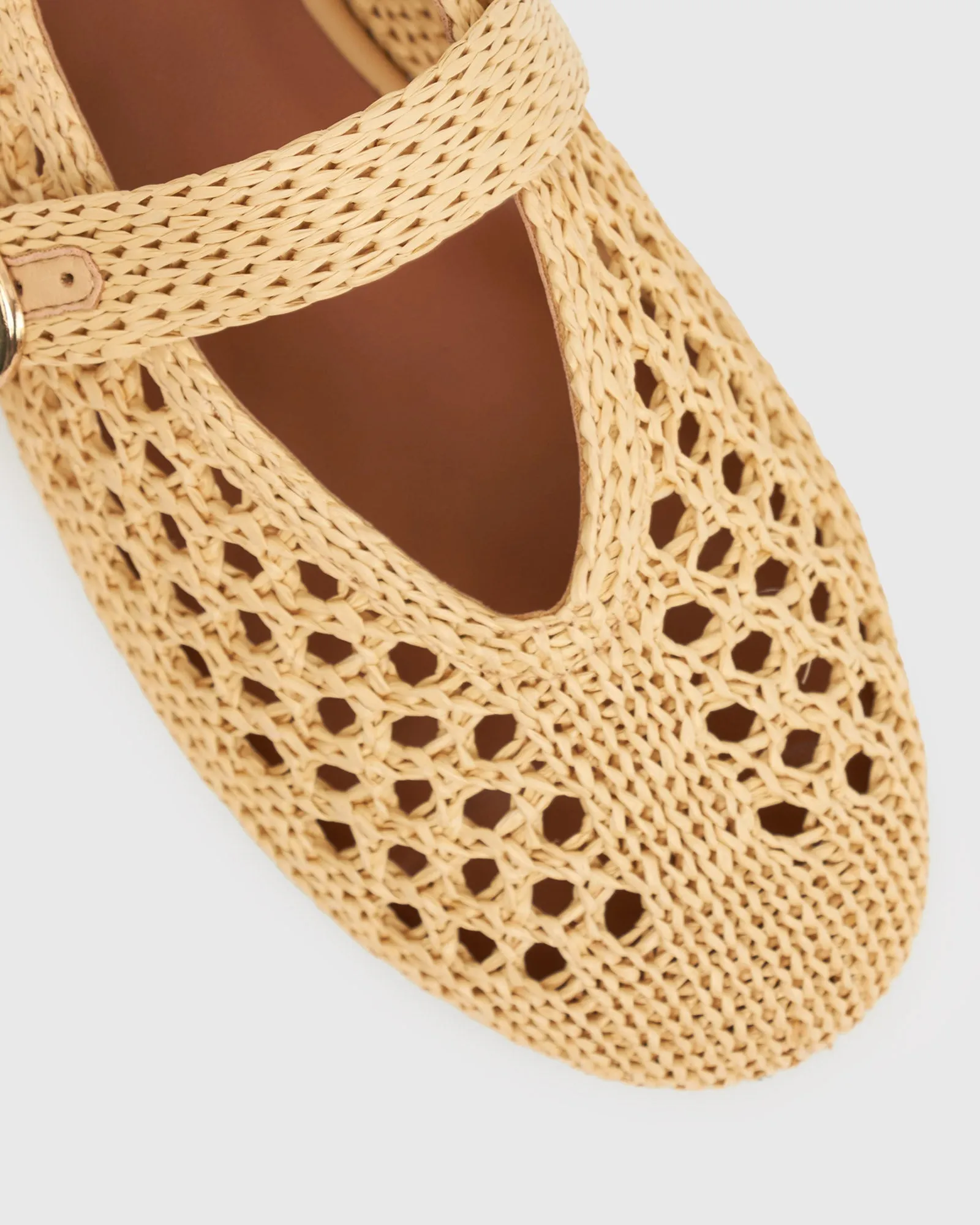 ALANA Raffia Ballet Flats