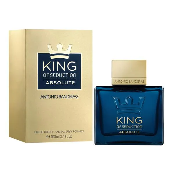 Antonio Banderas King of Seduction Absolute Eau de Toilette 3.4 oz 100 ml Men