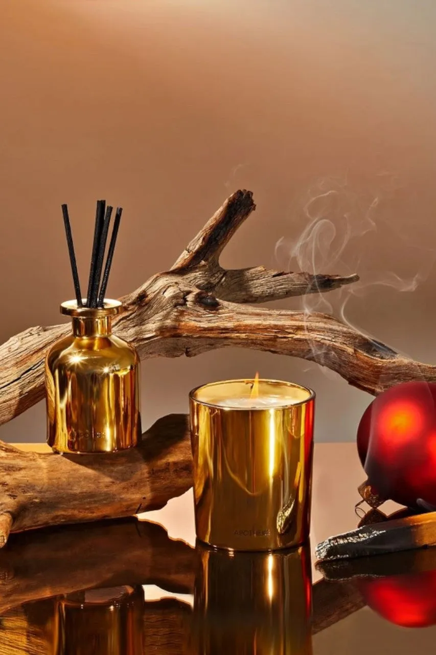 Apotheke Firewood Candle and Diffuser Duo