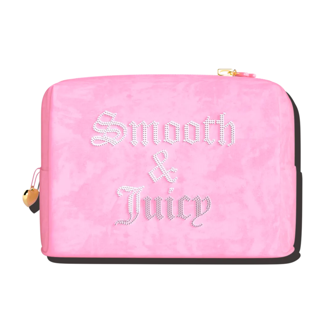 Athena Club <3 Juicy Couture Pink Velour Pouch