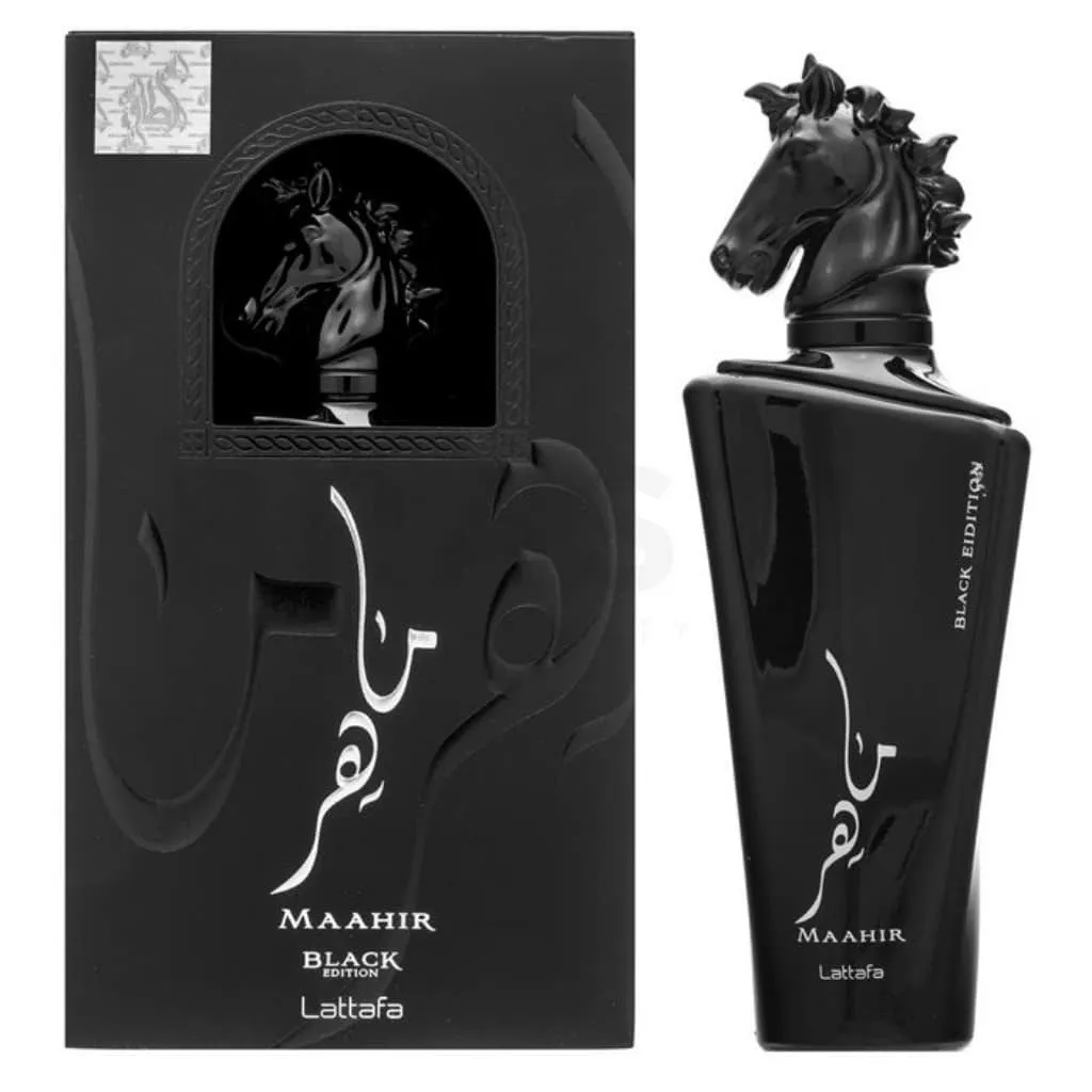 Bade'e Al Oud For Glory,Maahir Black & Ana Abiyedh Rogue EDP-100ml Bundle by Lattafa Perfumes