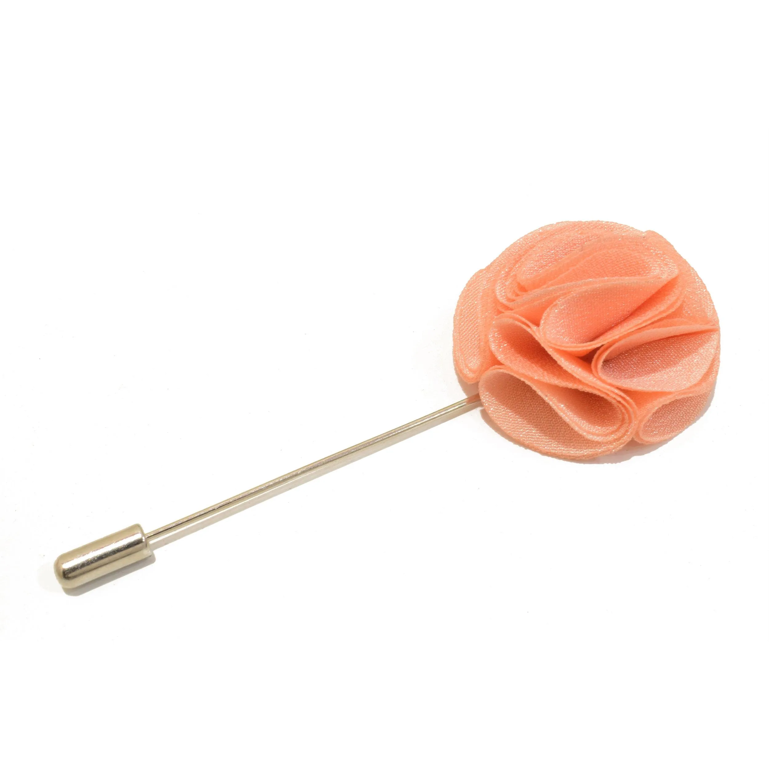 Blossom Lapel Pin - Peach