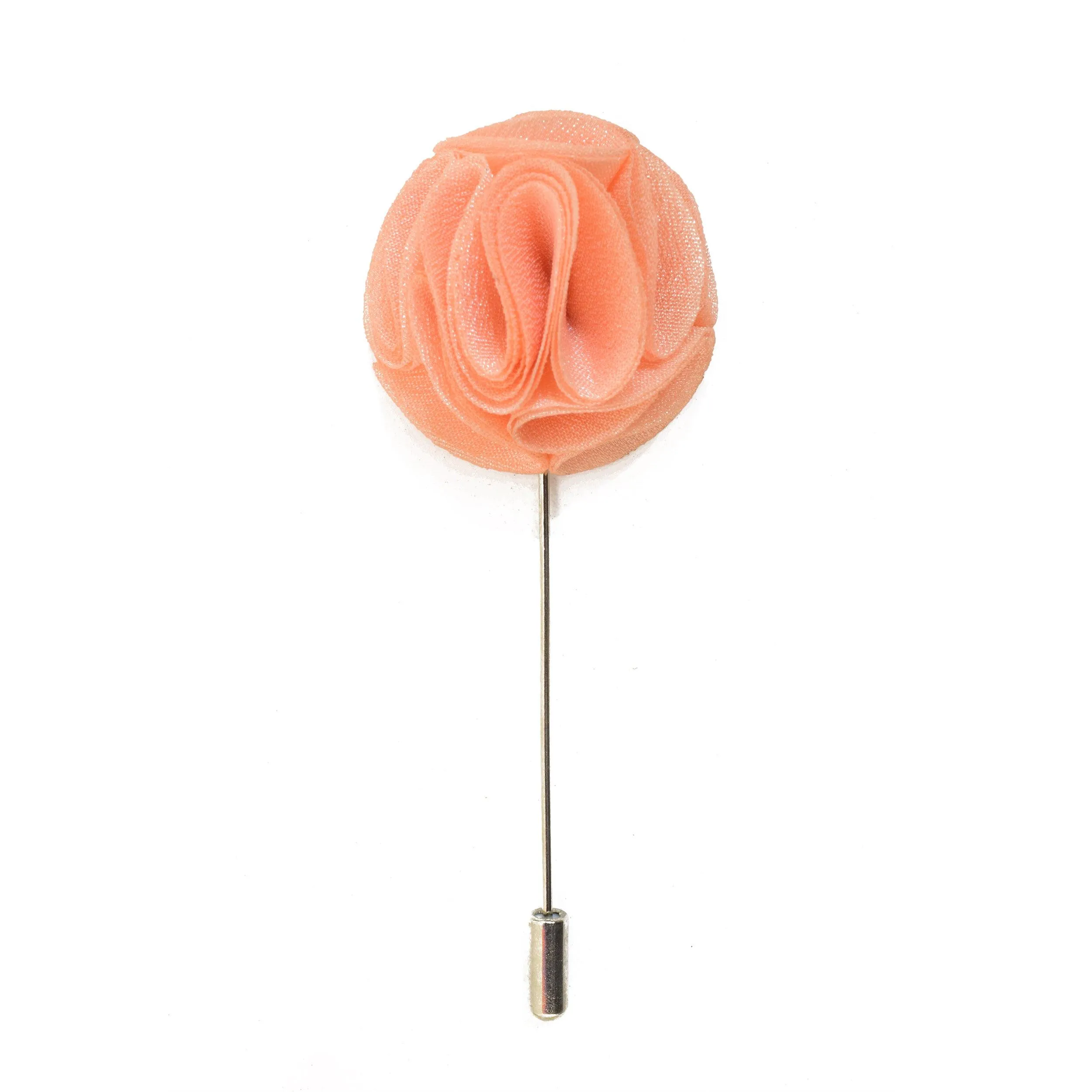 Blossom Lapel Pin - Peach