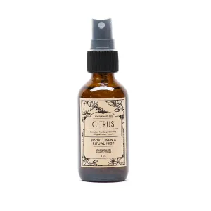 Citrus Ritual Mist - For Divination, Friendship, Cleansing, Magical Powers, Fortune