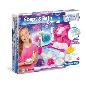 Clementoni - Science and Play: Soaps and Bath Bomb Science Kit