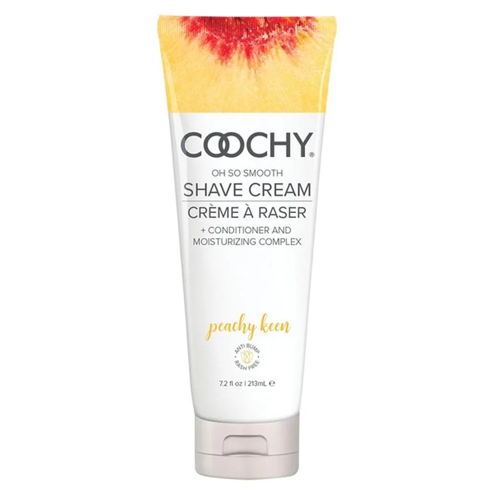 Coochy Oh So Smooth Shave Cream - Peachy Keen 7.2 Fl Oz 213ml