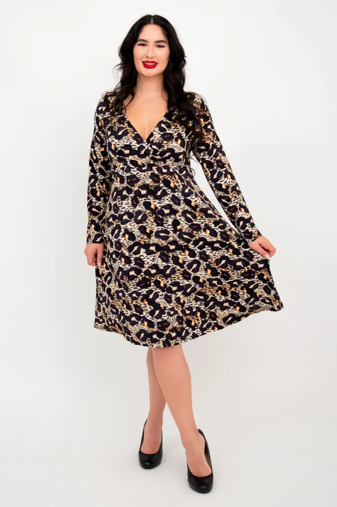 Denver Dress, Leonine, Bamboo