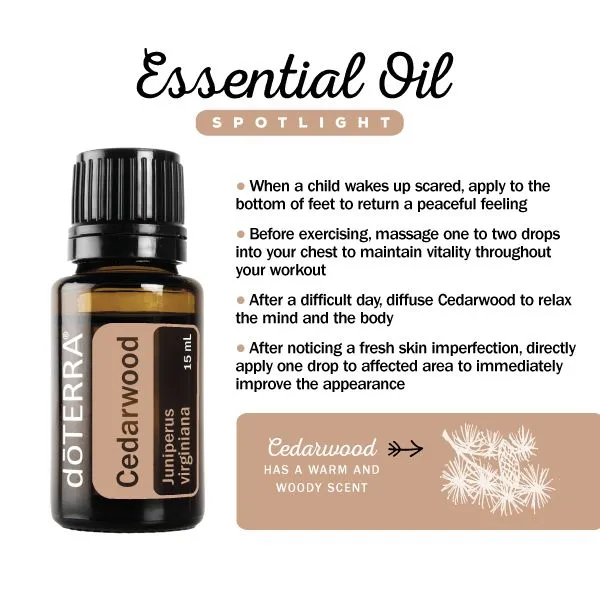 doTERRA Cedarwood Essential Oil 15ml