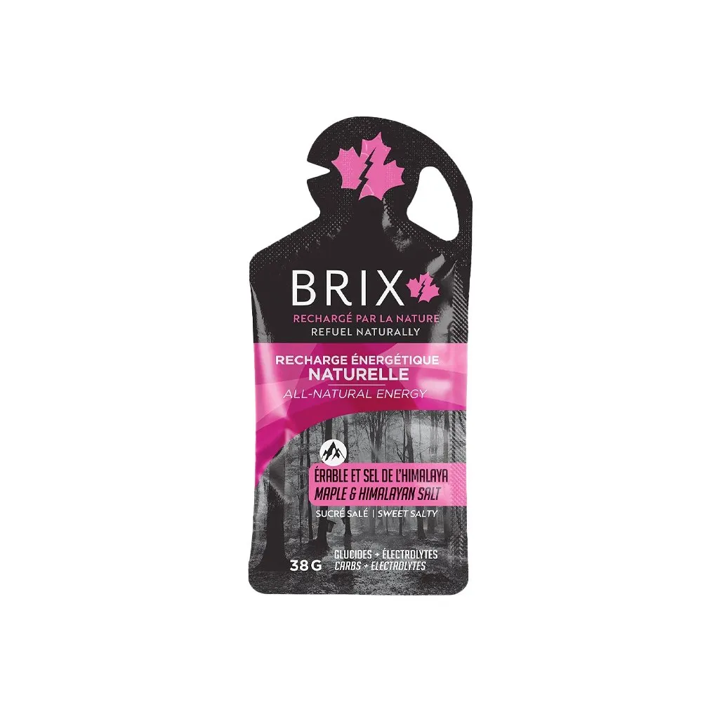 Energy Gel Brix 38g - Maple and Himalaya Salt