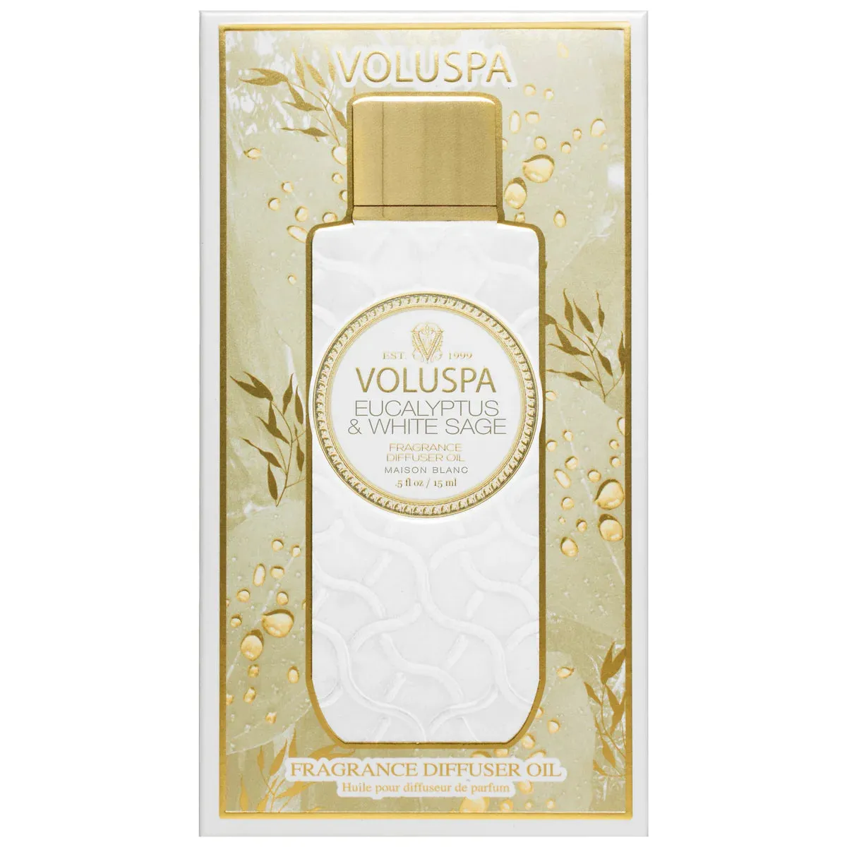 Eucalyptus & White Sage 15ml Diffuser Oil Voluspa