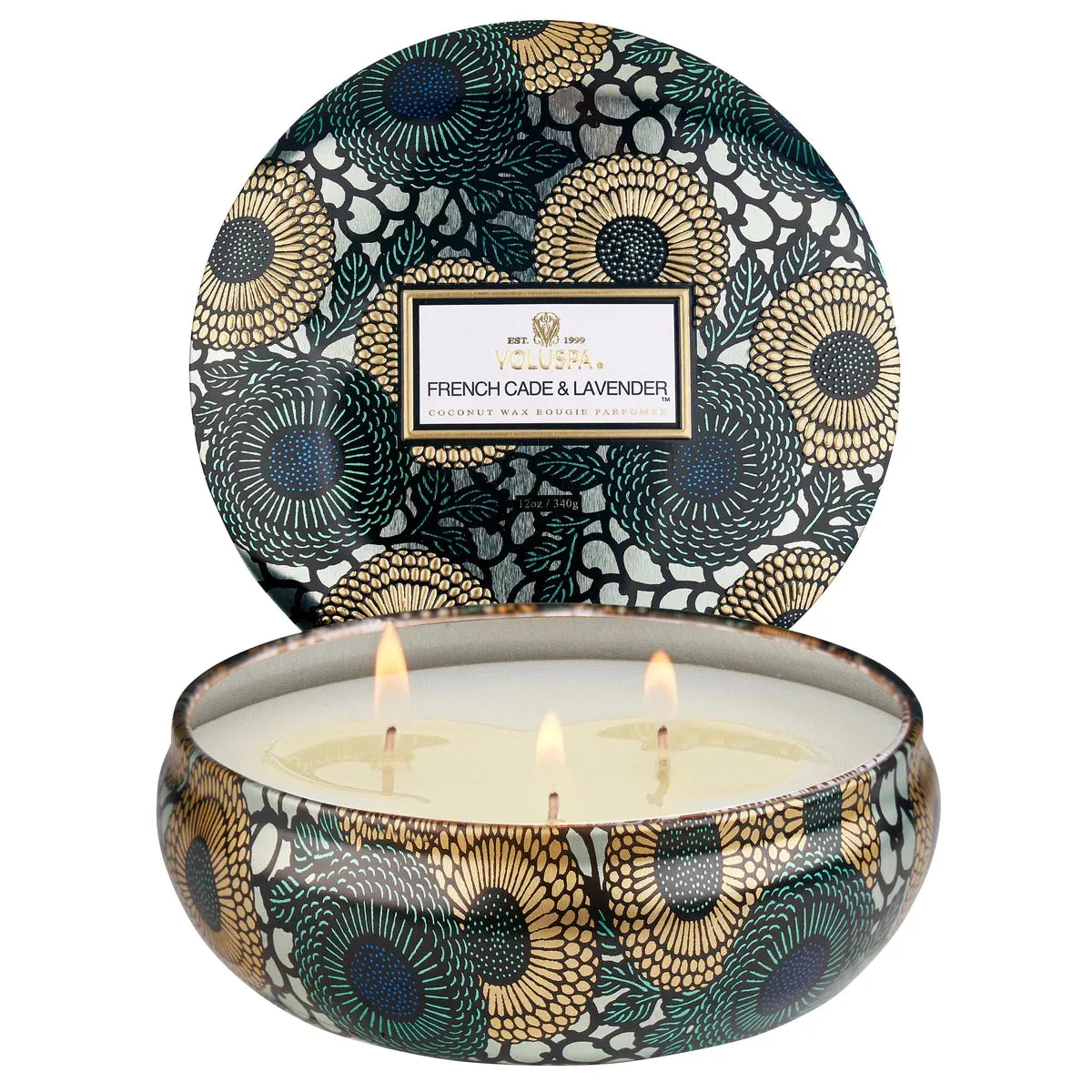 French Cade & Lavender 3 Wick Tin Voluspa