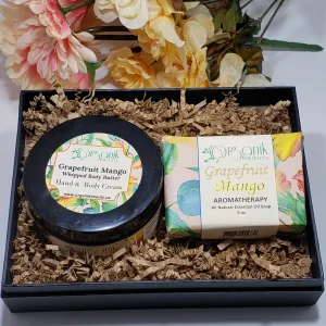 Grapefruit and Mango Body Essentials Gift Set Small