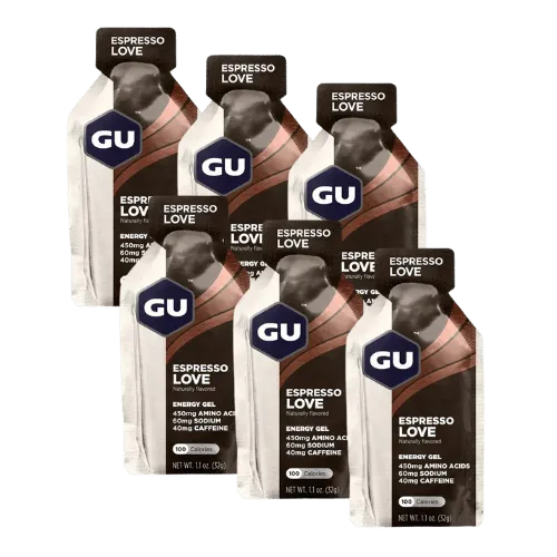 GU Energy - Energy Gels - Espresso Love (with caffeine)