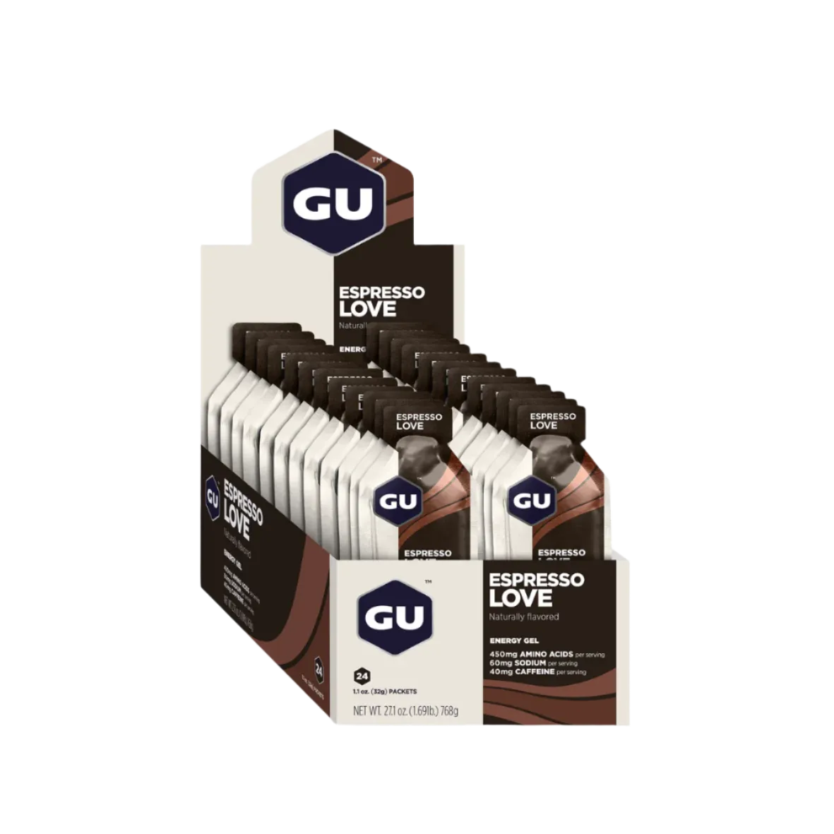 GU Energy - Energy Gels - Espresso Love (with caffeine)