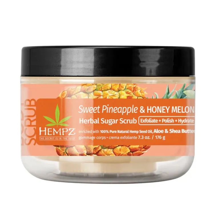 Hempz Sweet Pineapple & Honey Melon Herbal Sugar Scrub