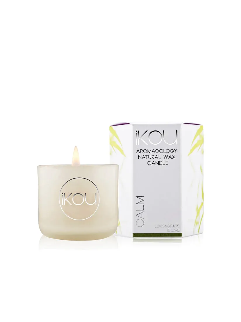 iKOU Eco-luxury Aromacology Candle Glass Small