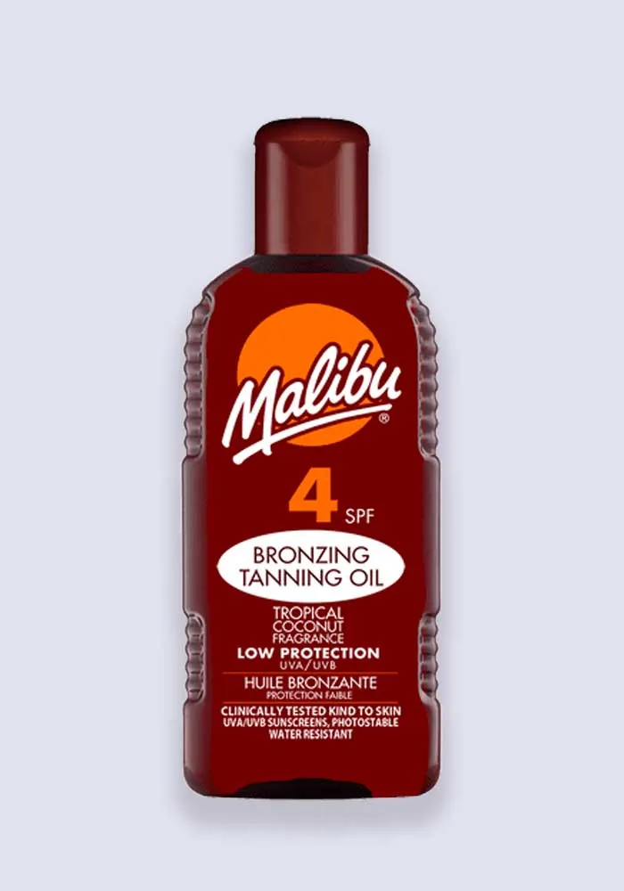 Malibu Bronzing Tanning Oil SPF 4 200ml