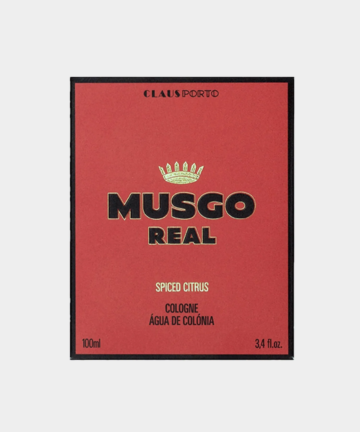 MUSGO REAL EAU DE COLOGNE, SPICED CITRUS