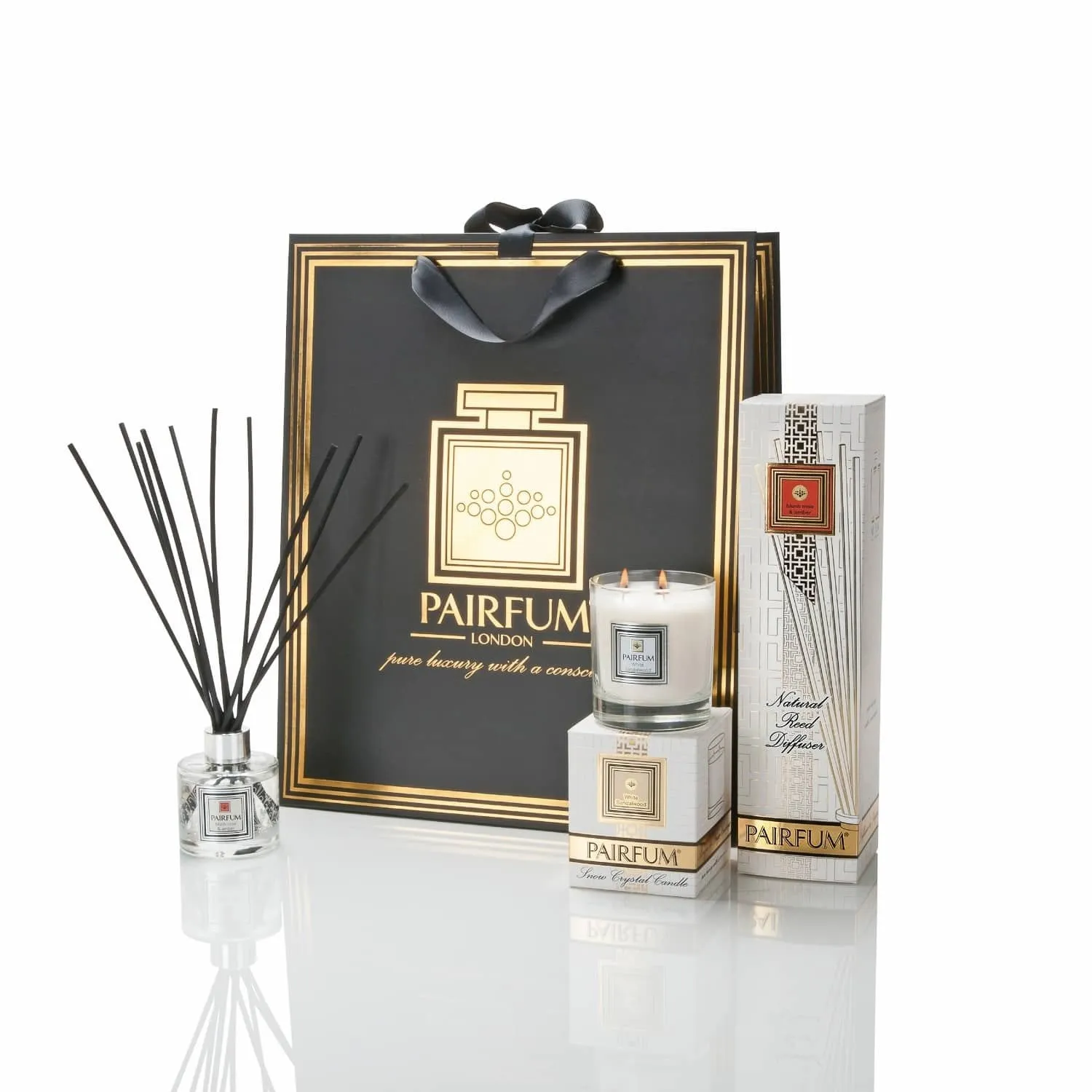 Pairfum London Luxury Reed Diffuser Classic Neroli & Olive 100ml  10 Reeds