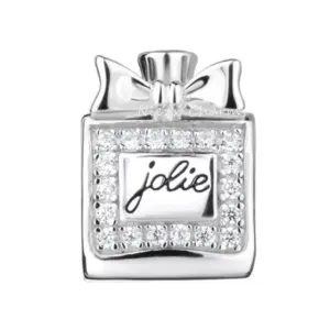 Perfume Bottle Charm - 925 Sterling Silver