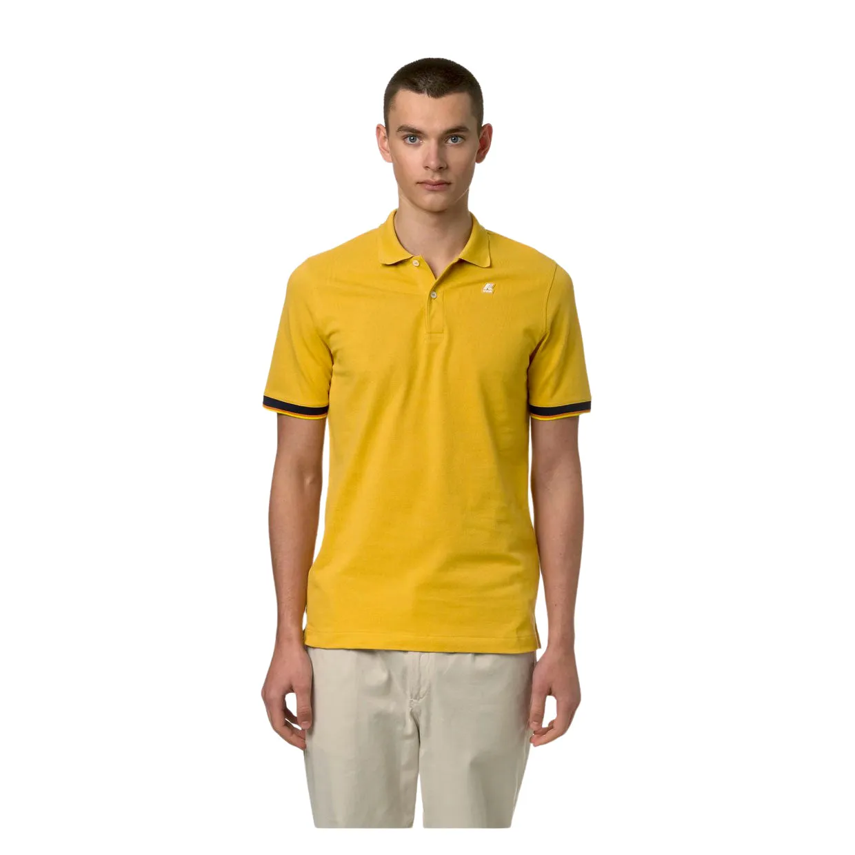 Polo Uomo K-Way Vincent Giallo