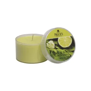 Price's 100g Tin Candle Lime & Basil