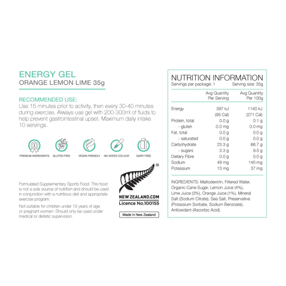 PURE Energy Gel 35g