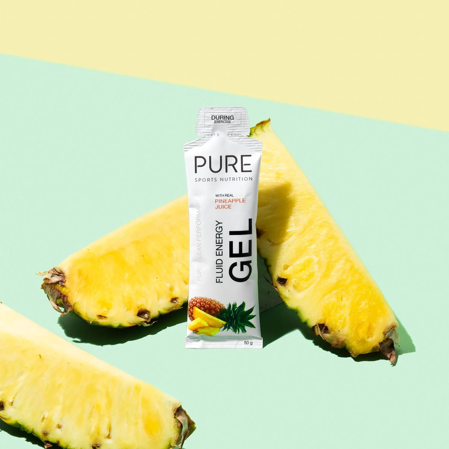 PURE Fluid Energy Gel - Pineapple Batch Tested