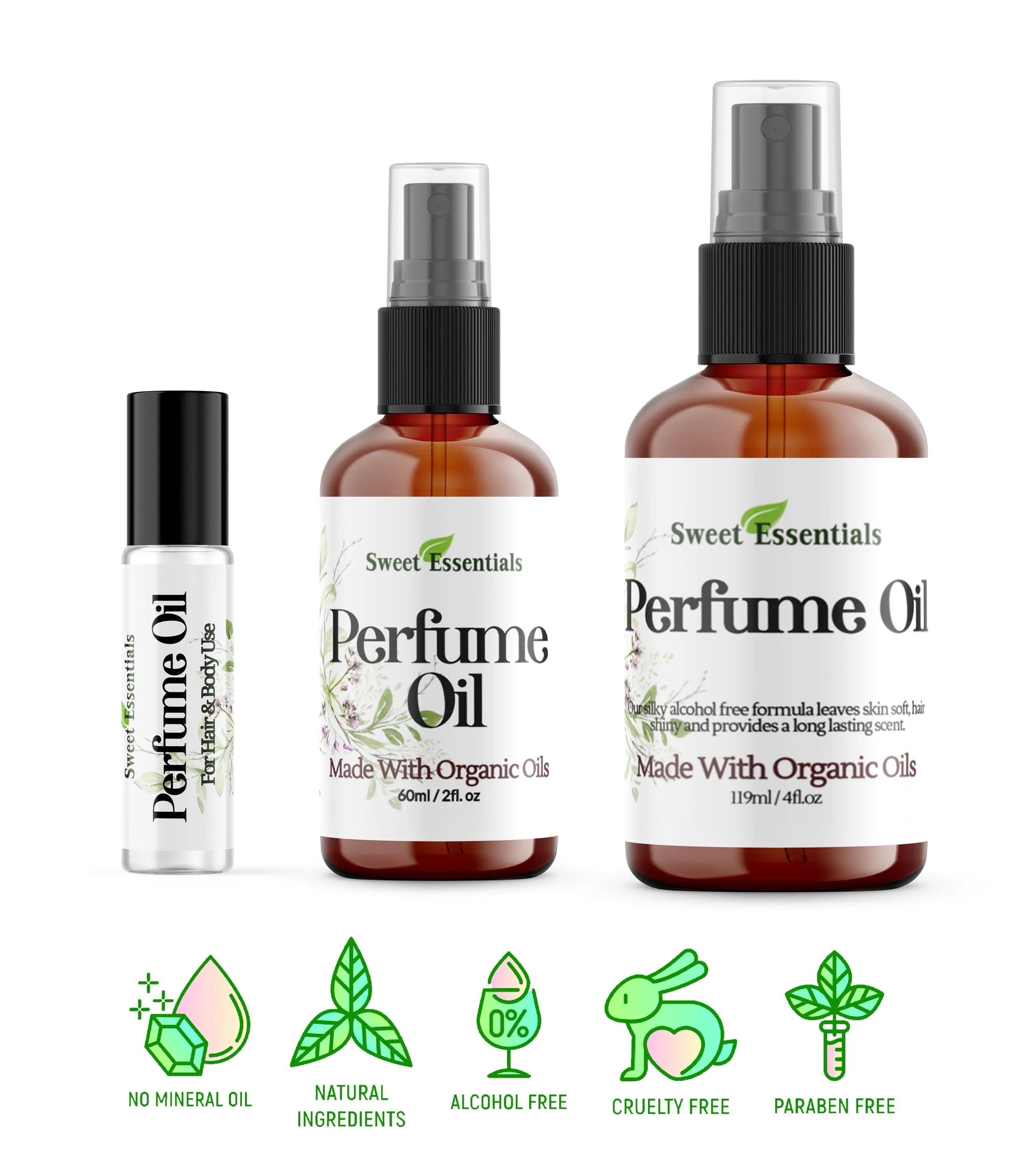 Rainforest Gardenia Type - Perfume Oil