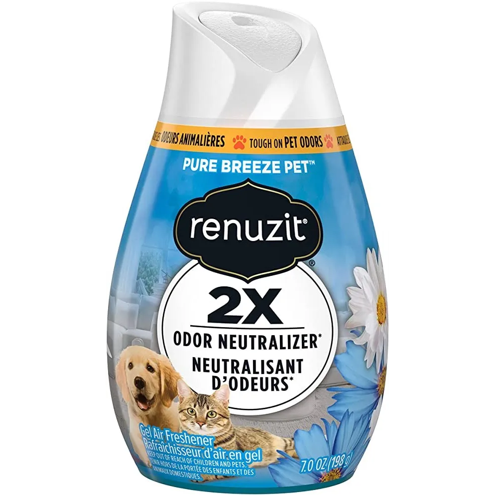 Renuzit Pure Pet Breeze Gel Air Freshener 7oz