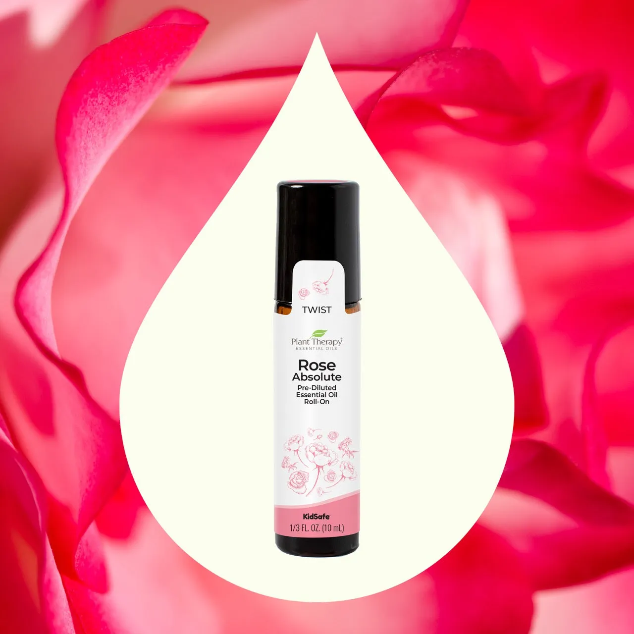 Rose Essential Oil Pre-Diluted Roll-On