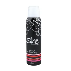 SHE IS SPECIAL BLACK DEODORANT BODY SPRAY 150ML