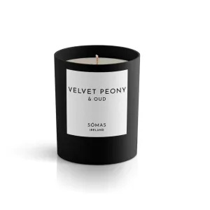 Sómas Velvet Peony & Oud Candle