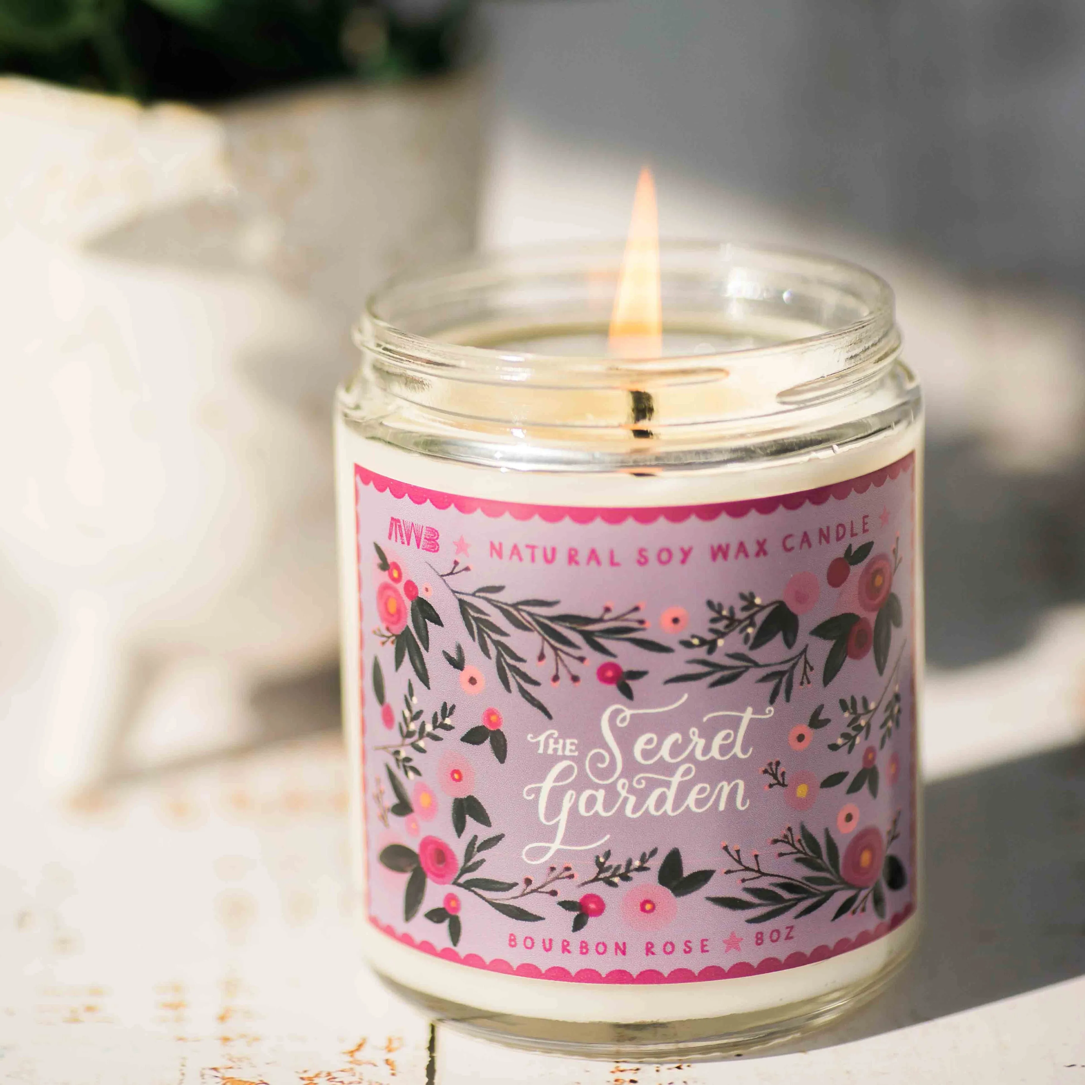 Soy Candle - The Secret Garden