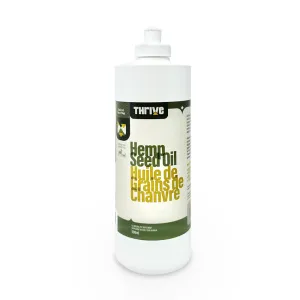 Thrive Organic Hemp Seed Oil 500ml