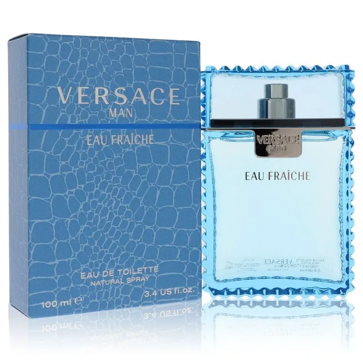 Versace Man Eau Fraiche Eau De Toilette Spray (Blue) By Versace Eau Fraiche Eau De Toilette Spray (Blue) (Versace Man Eau Fraiche Eau De Toilette Spray (Blue) By Versace)