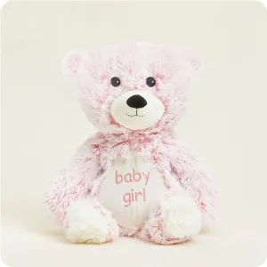 *Warmies Baby Girl Bear