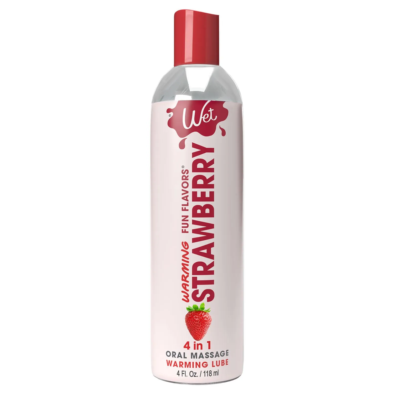 Warming Delights - Strawberry - Flavored Lube 4 Oz