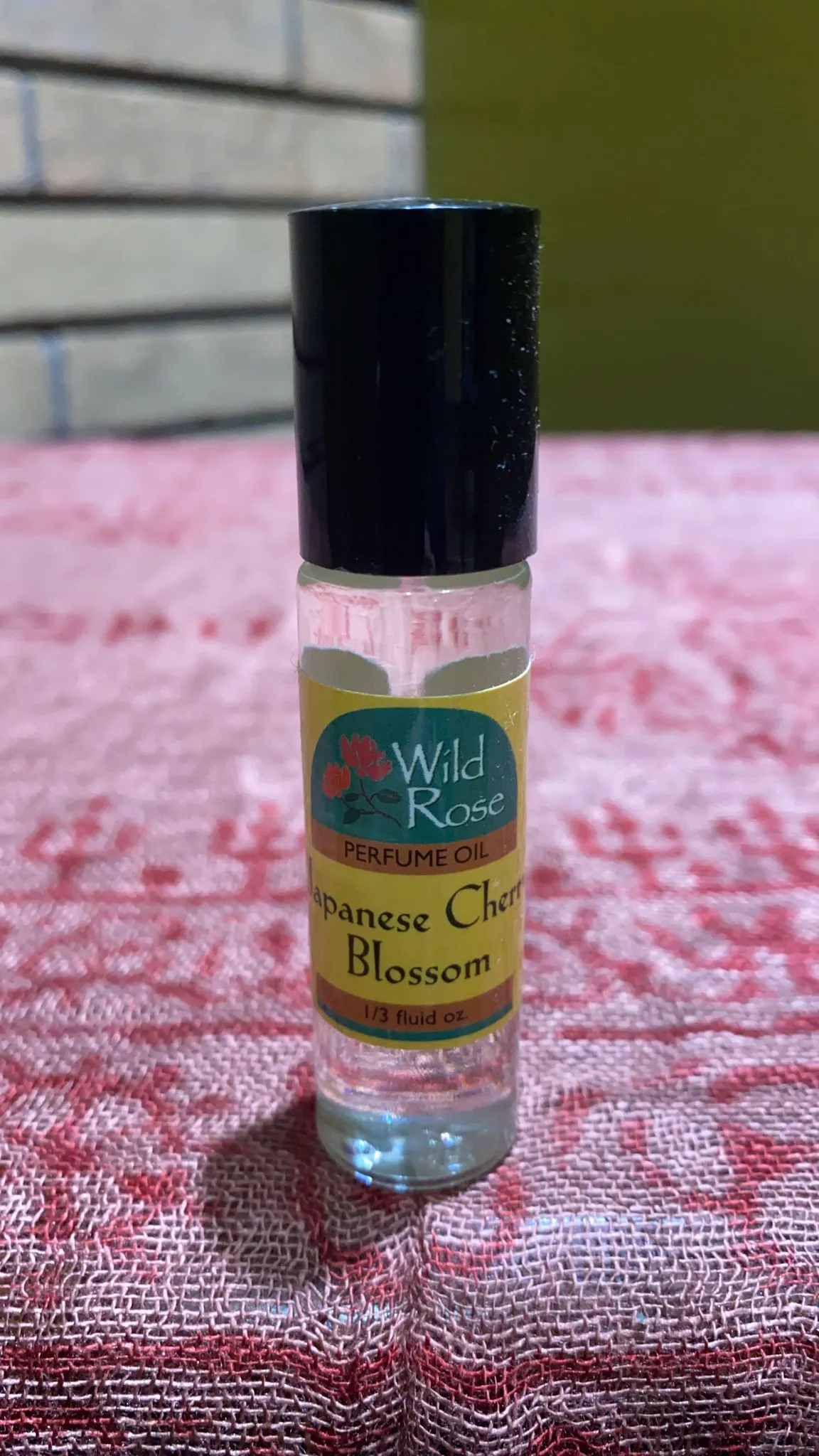 Wild Rose Roll-On Japanese Cherry Blossom Body Oil