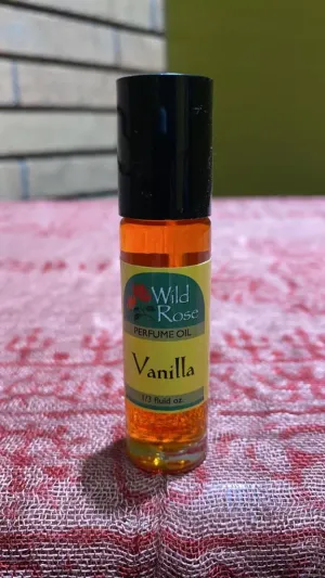 Wild Rose Roll-On Vanilla Body Oil